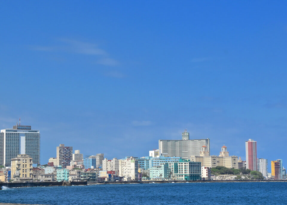 Skyline of Havana, Cuba