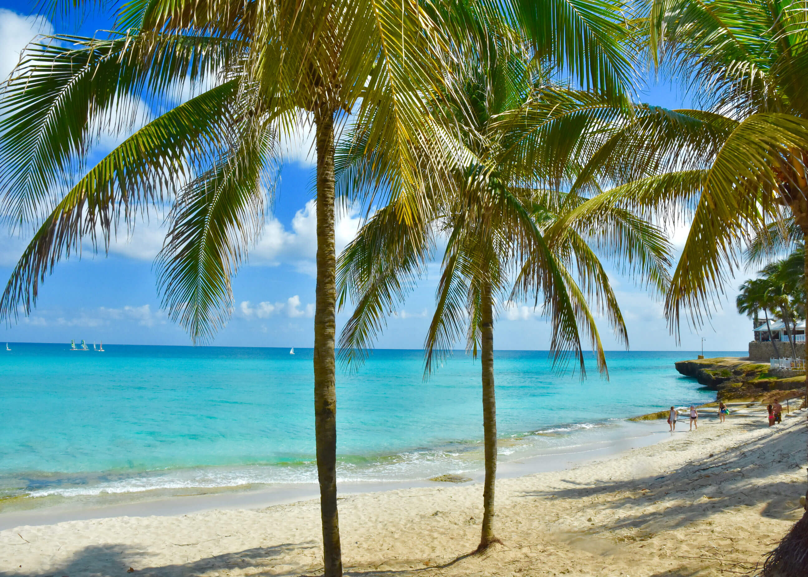 Beach in Varadero, Cuba