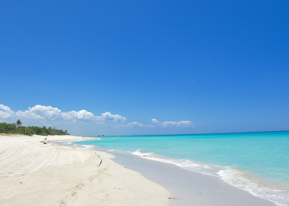 Public beach in Varadero