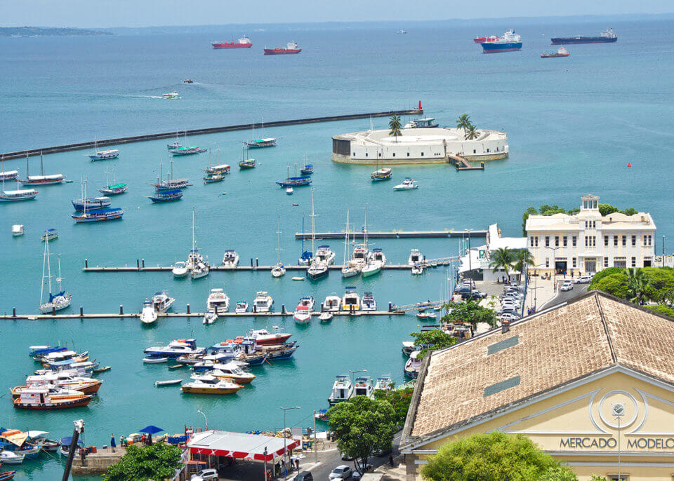 Marina of Salvador de Bahia