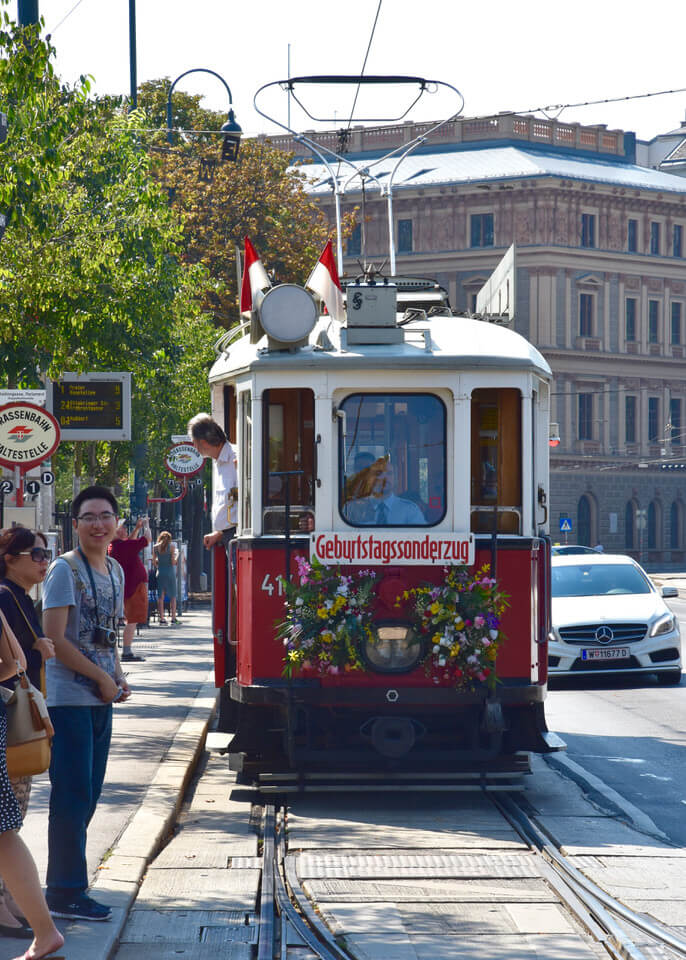 Tramway in Vienna