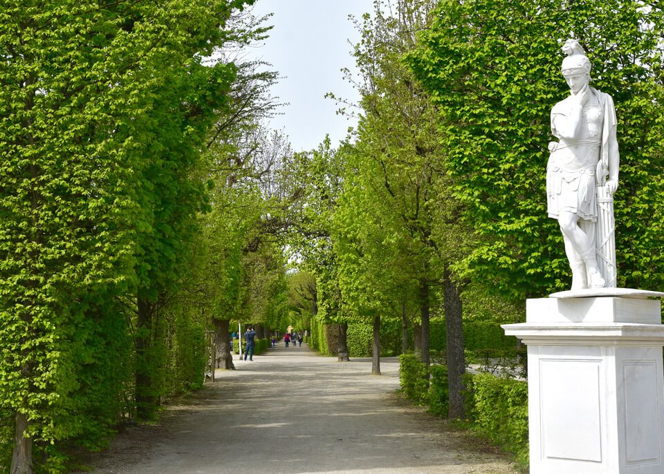 Park in Schoenbrunn