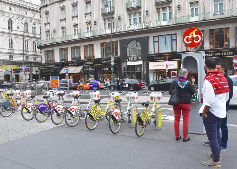 Rent a bike, Vienna