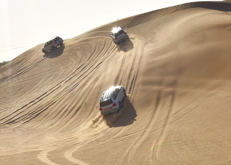 dune bashing in abu dhabi