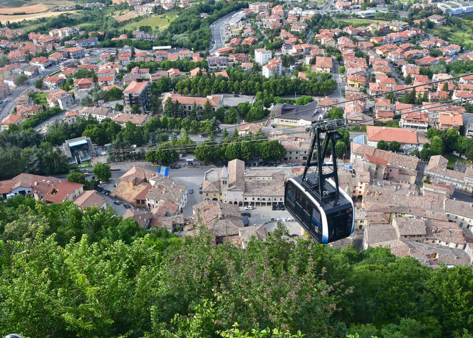 Aereal tramway, San Marino