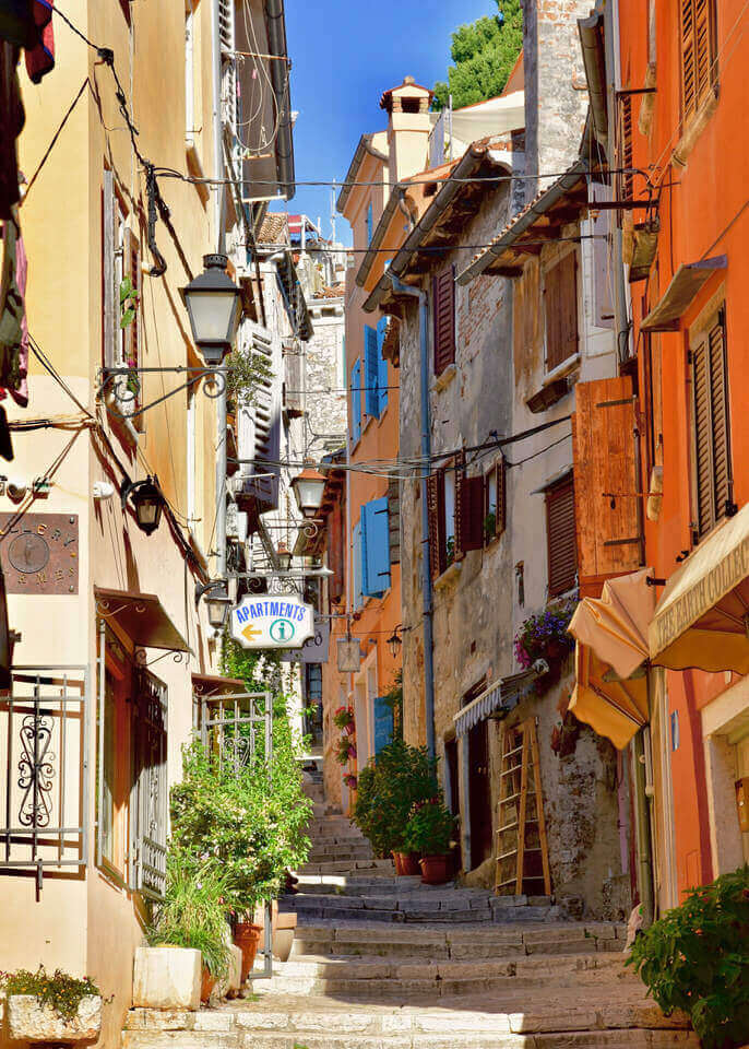 Old Town, Rovinj, Croatia