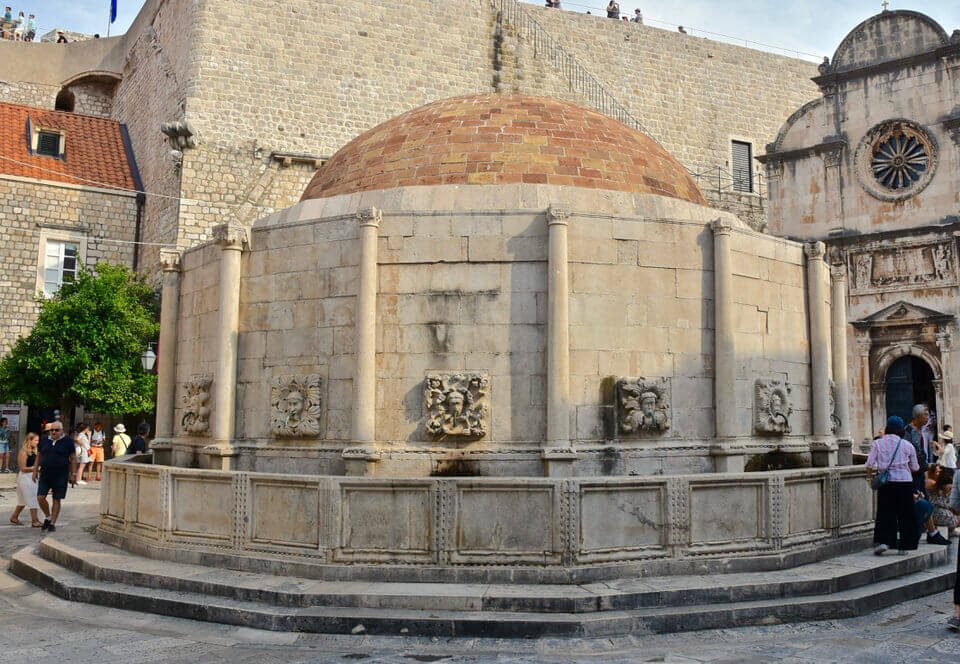 Old Town Dubrovnik water reservoir