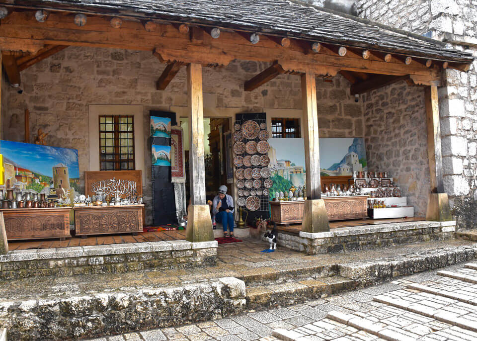 Bazaar in Mostar