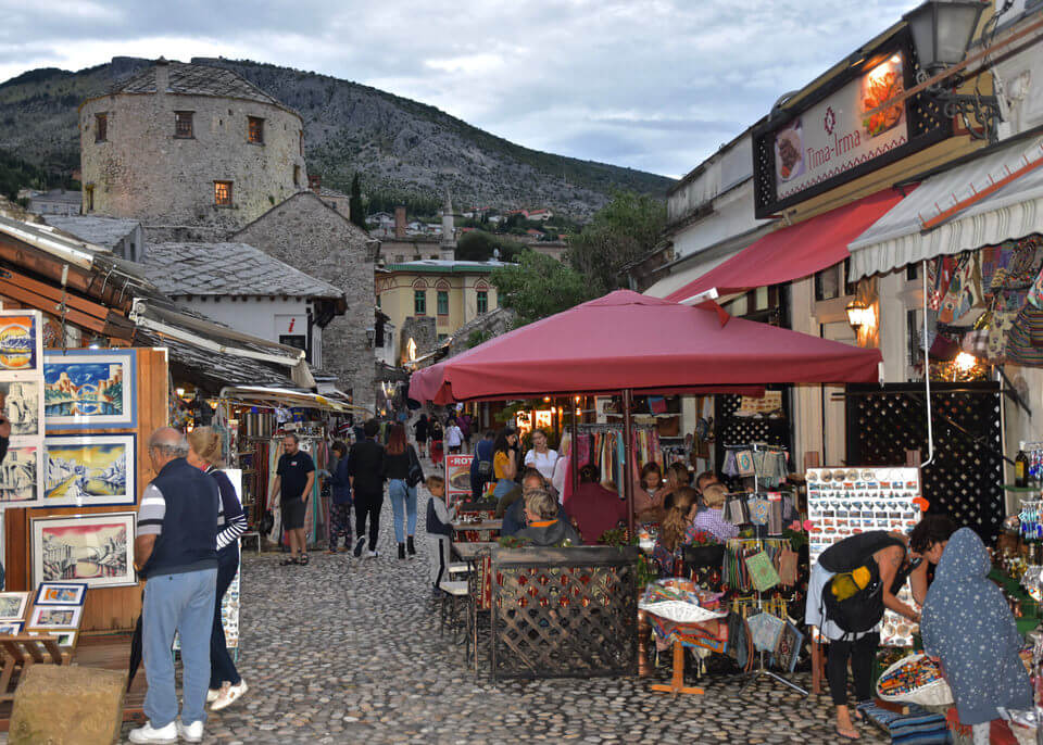 bazaar in mostar