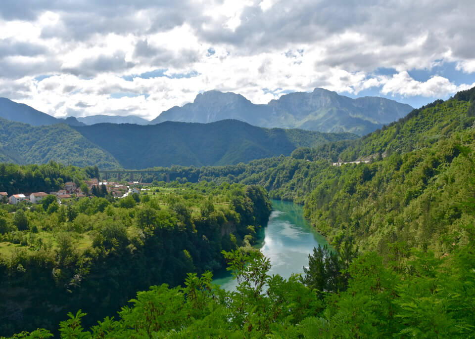 Road from Mostar to Sarajevo