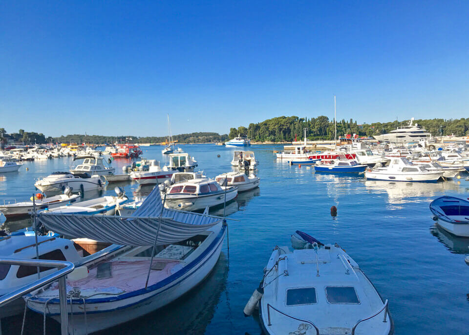 Port of Rovinj, Croatia