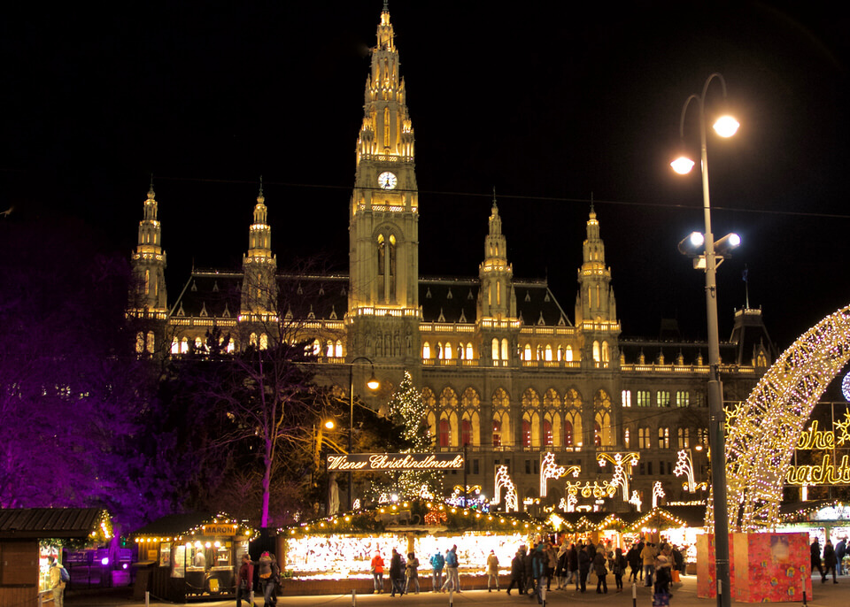 Christmas Market in Vienna
