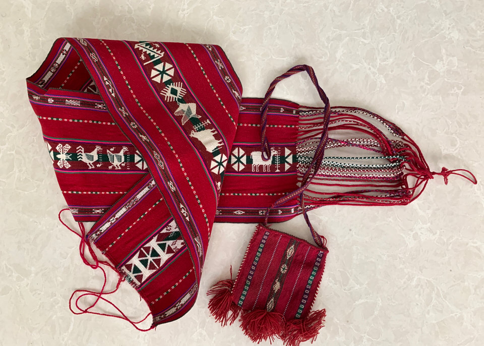 Peruvian handwoven textile