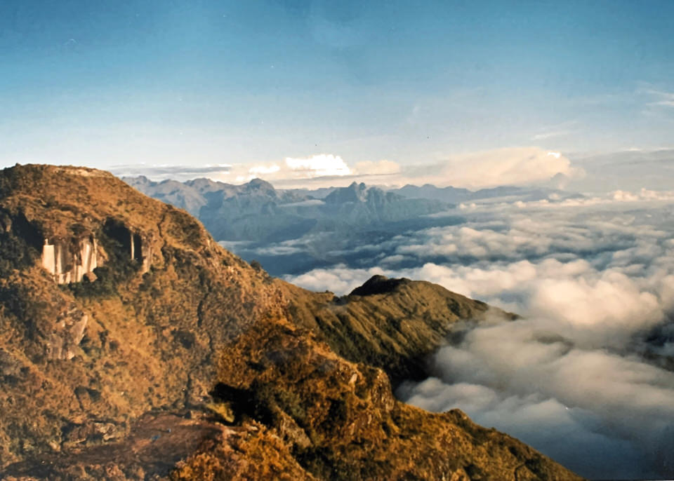 City above the clouds