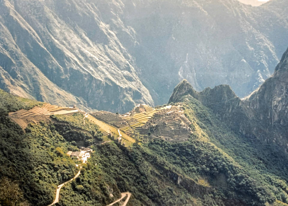 Machu Picchu seen from Intipunku