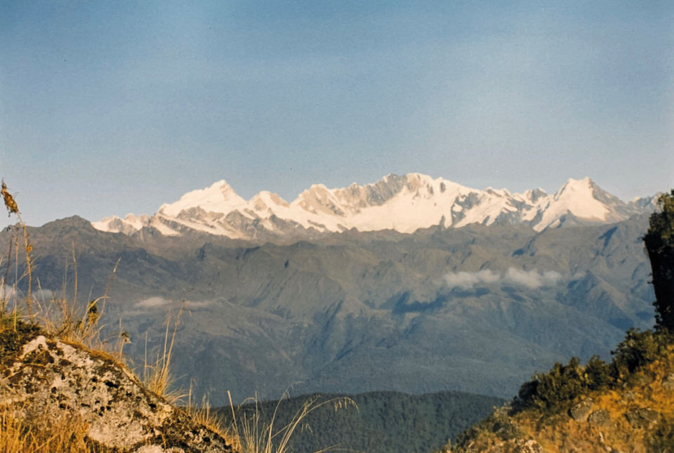 Salkantay mountains in Peru