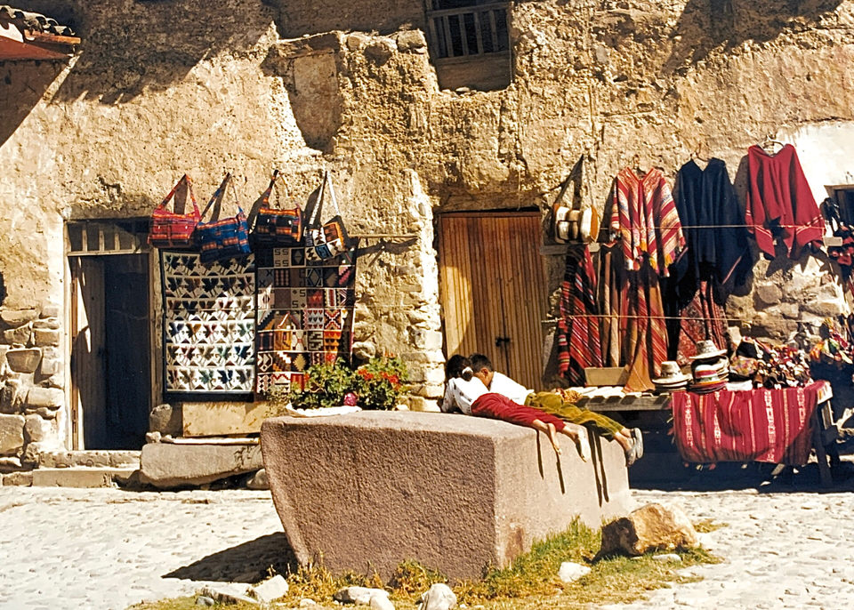 Ollantaytambo, Inca town in Peru