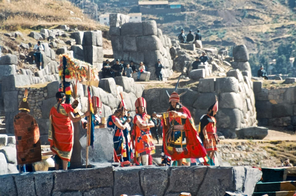 Ceremony by the Sapa Inca