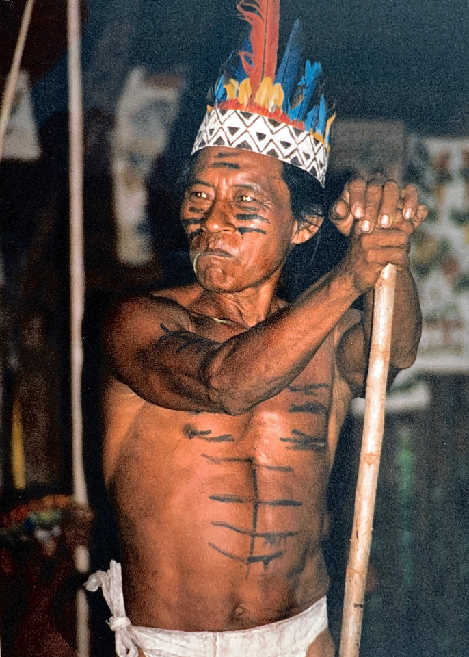 Hunter in the Amazon