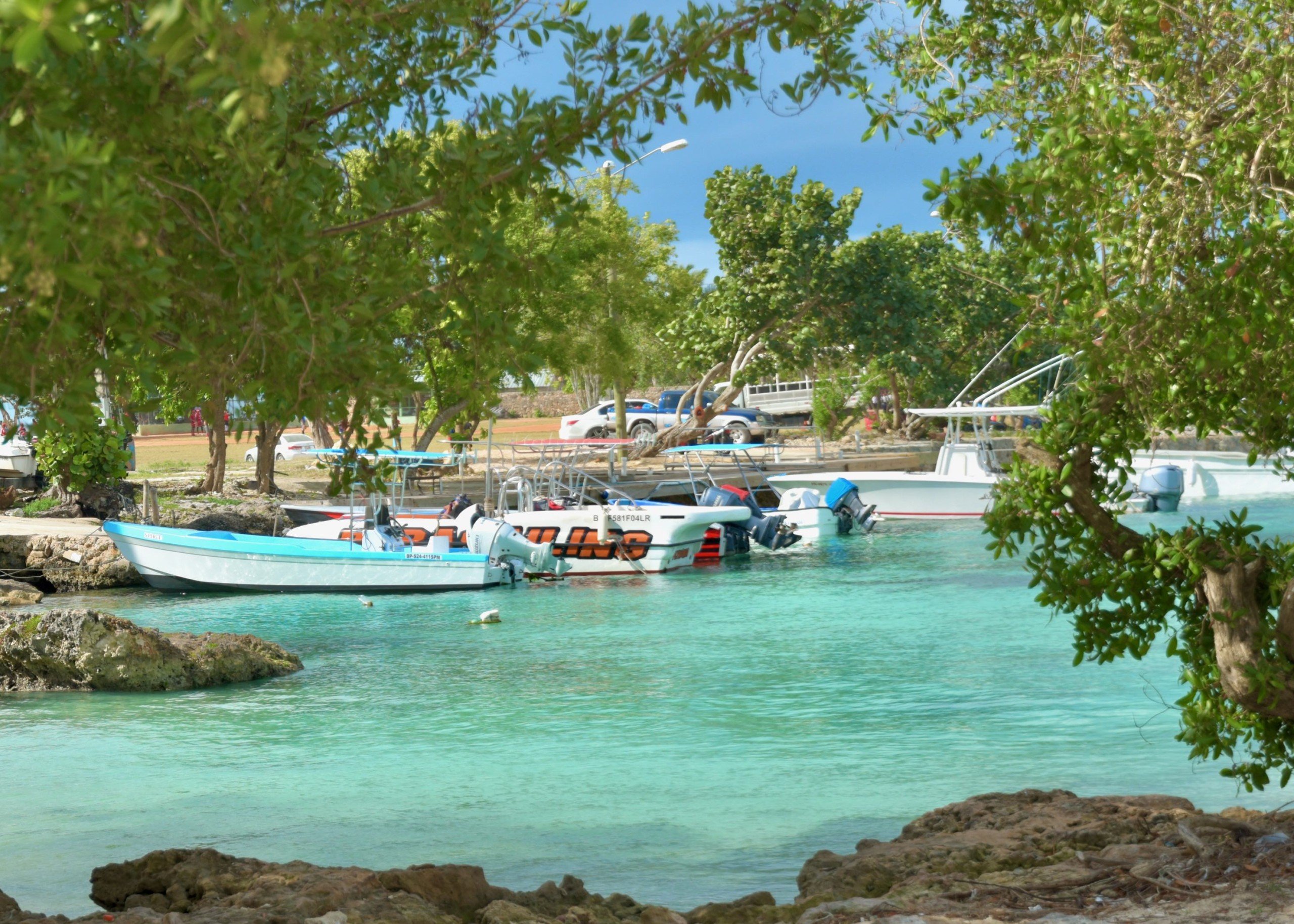 Small port in Bayahibe