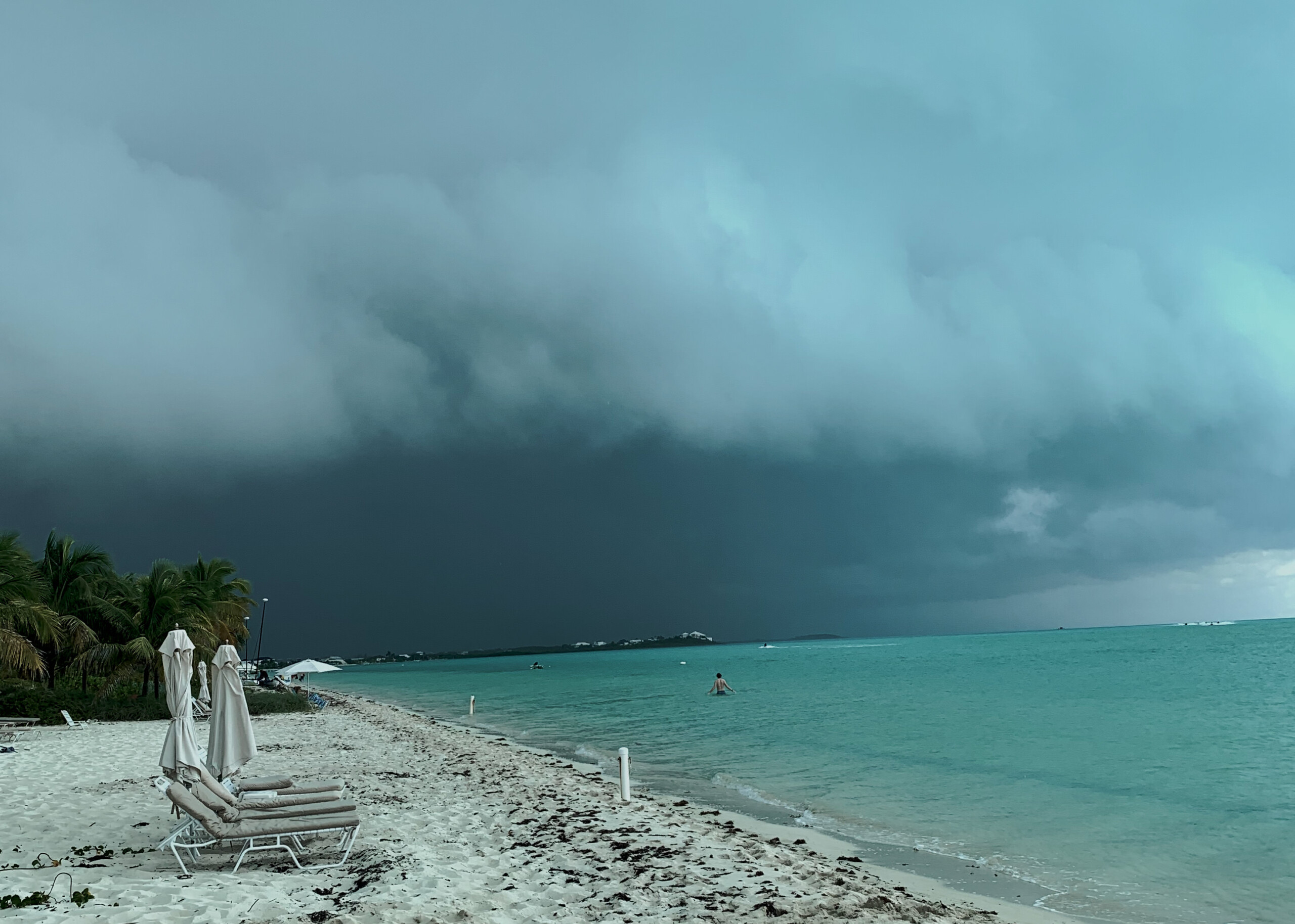 Storm approaching in TCI