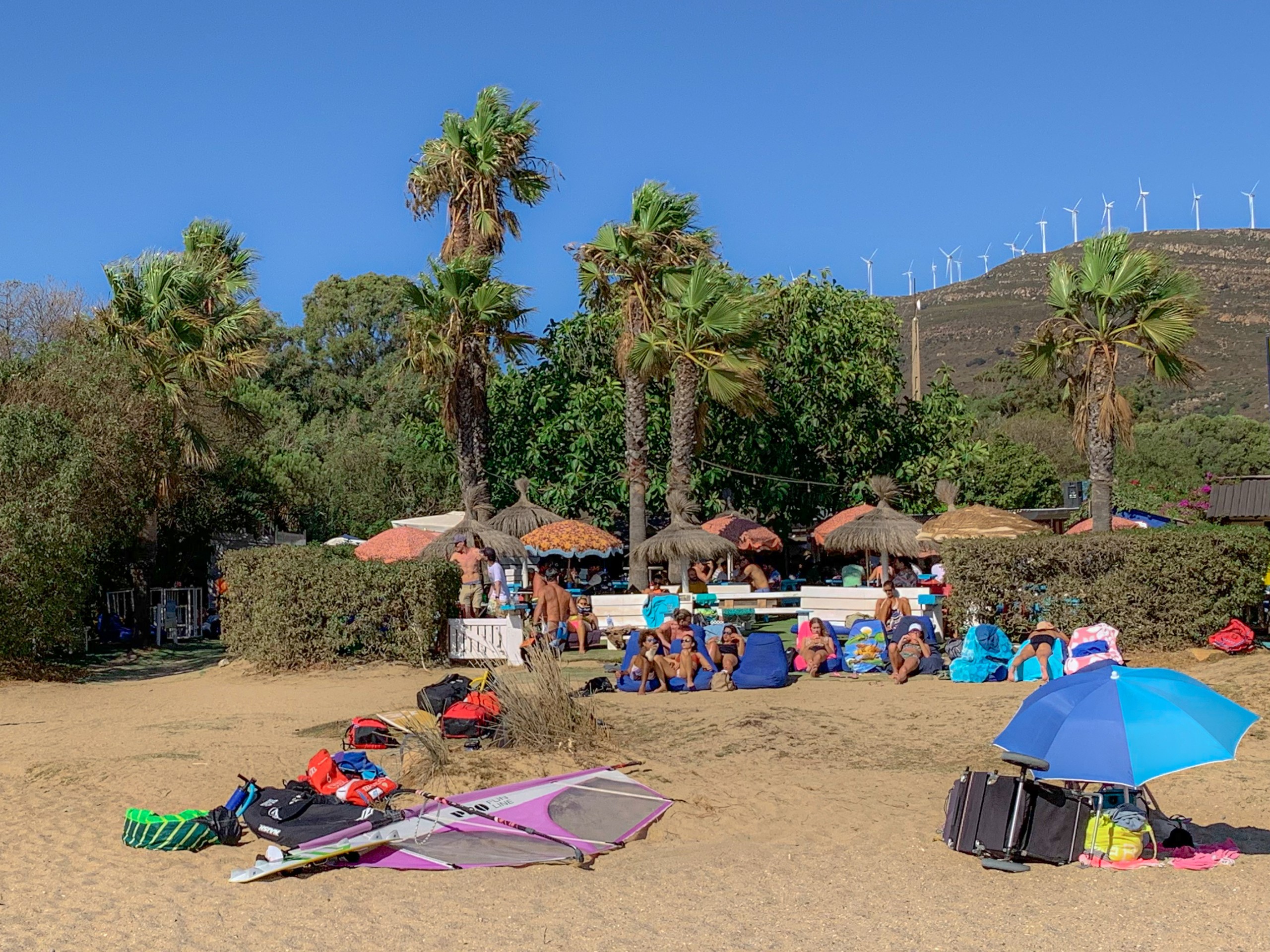 Chilling on Playa Los Lances