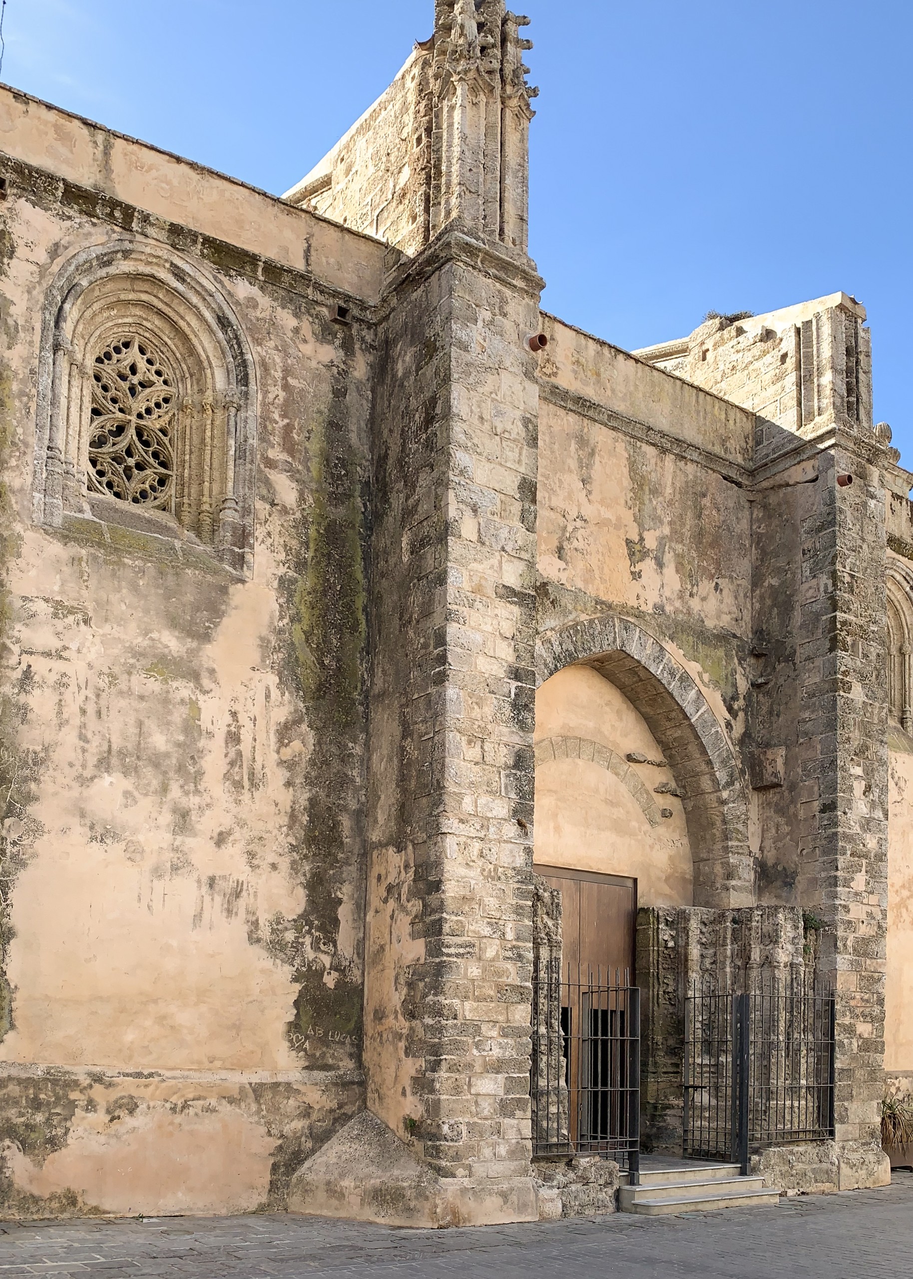 Ancient wall around Old Town Tarifa
