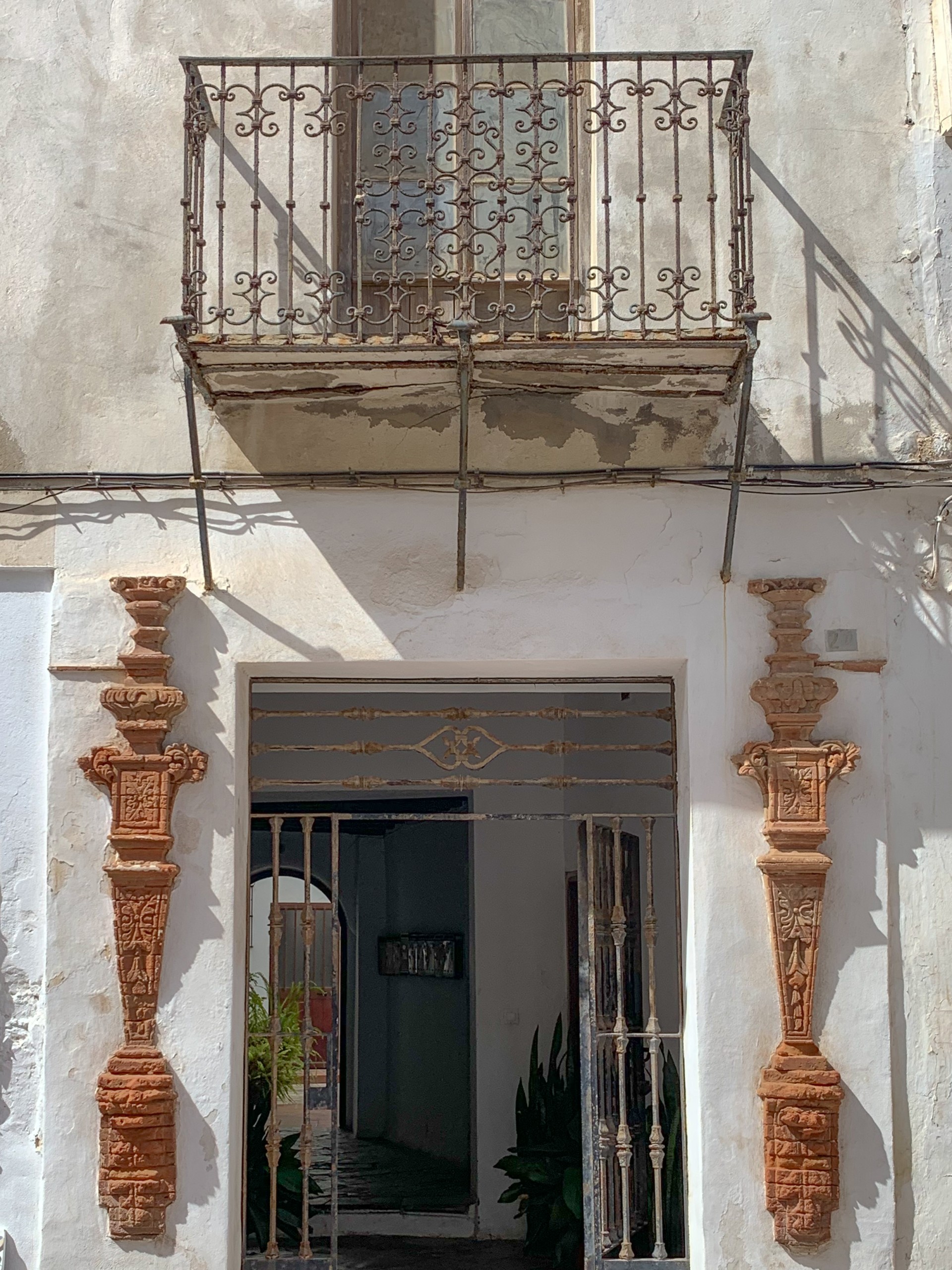 Intriguing balcony in Tarifa